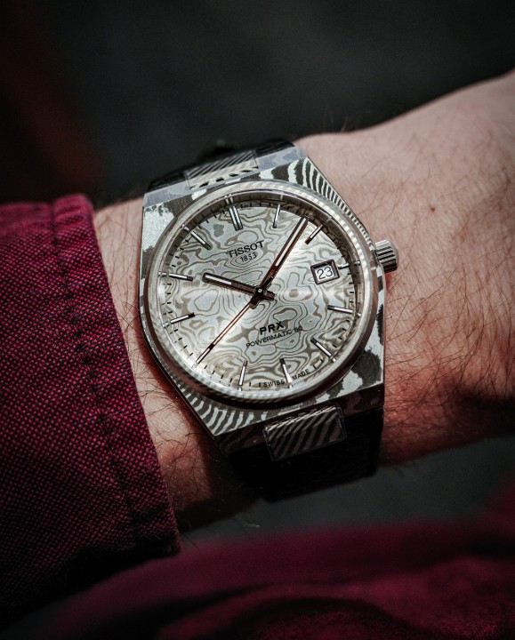 Obrázok z Tissot PRX Powermatic 80 Damascus Steel