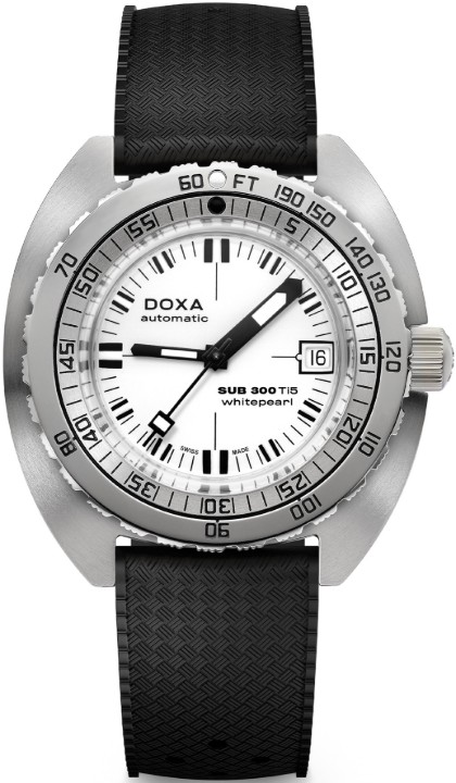 Obrázok z Doxa SUB 300 Ti5 Whitepearl