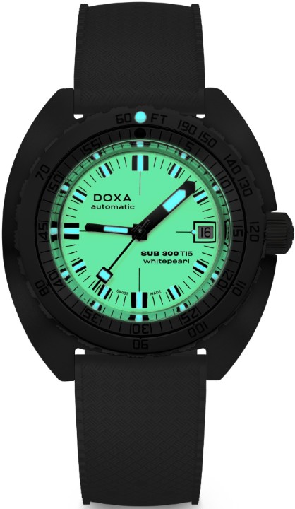Obrázok z Doxa SUB 300 Ti5 Whitepearl