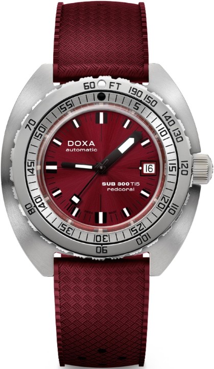 Obrázok z Doxa SUB 300 Ti5 Redcoral