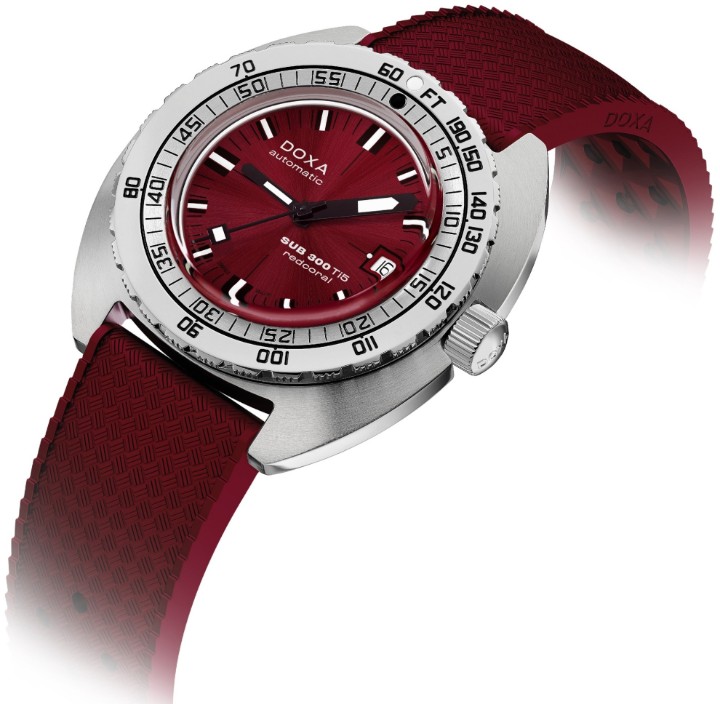 Obrázok z Doxa SUB 300 Ti5 Redcoral