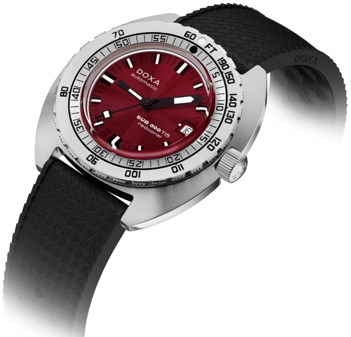 Obrázok z Doxa SUB 300 Ti5 Redcoral