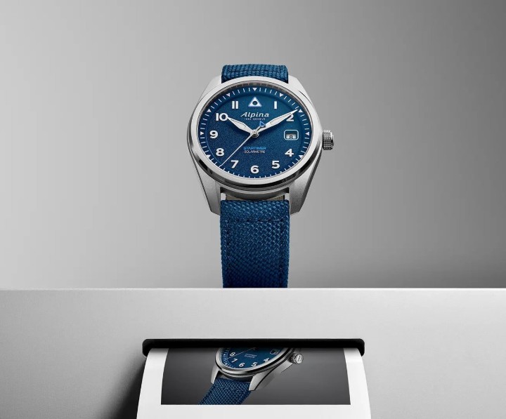 Obrázok z Alpina Startimer Pilot Solarmetre