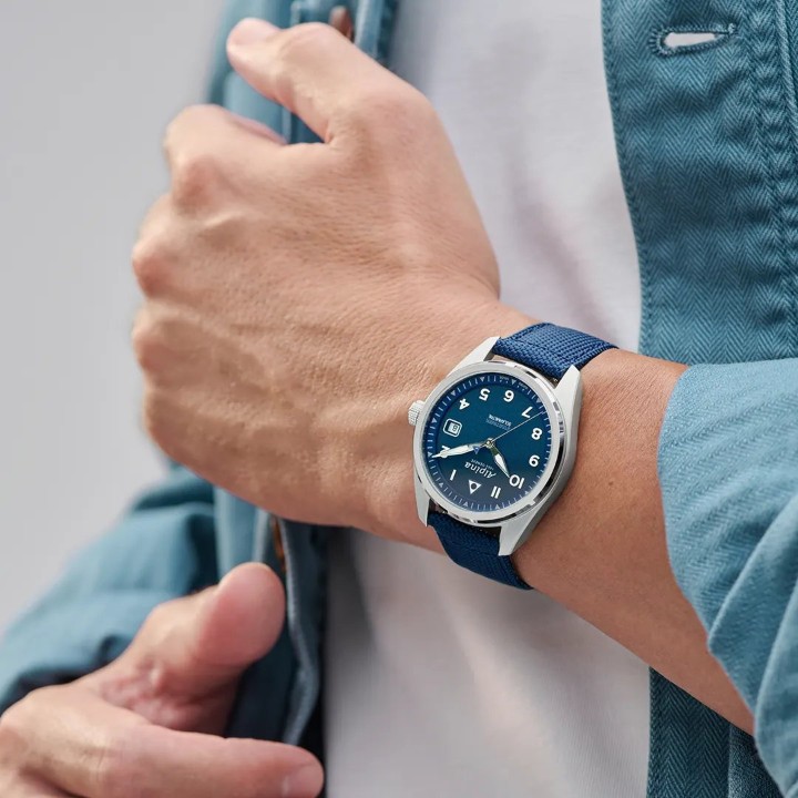 Obrázok z Alpina Startimer Pilot Solarmetre
