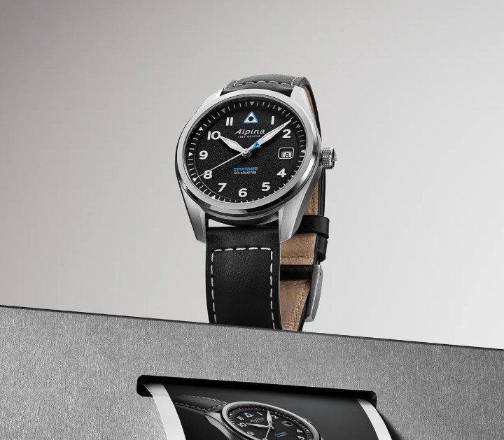 Obrázok z Alpina Startimer Pilot Solarmetre
