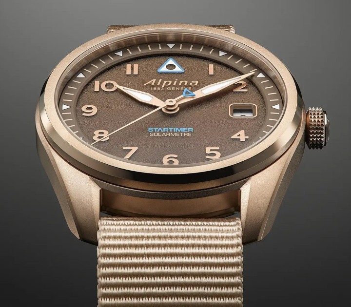 Obrázok z Alpina Startimer Pilot Solarmetre