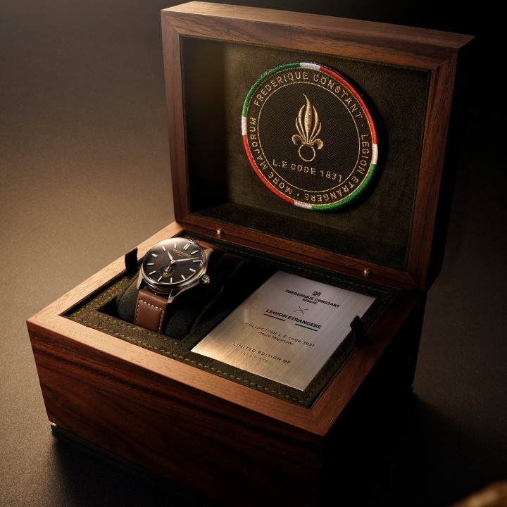 Obrázok z Frederique Constant Classics Index Small Seconds Automatic x Légion Étrangère Limited Edition