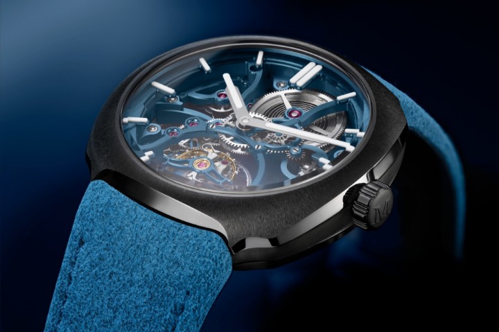 Obrázok z H. Moser & Cie Streamliner Tourbillon Skeleton Ceramic Alpine Limited Edition
