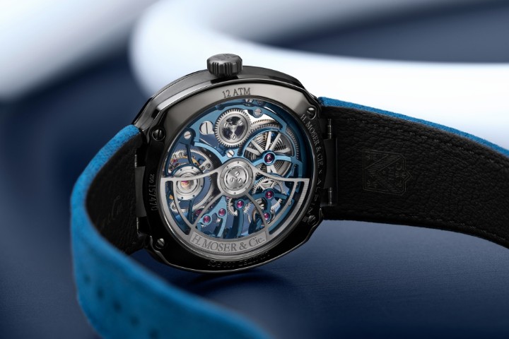 Obrázok z H. Moser & Cie Streamliner Tourbillon Skeleton Ceramic Alpine Limited Edition