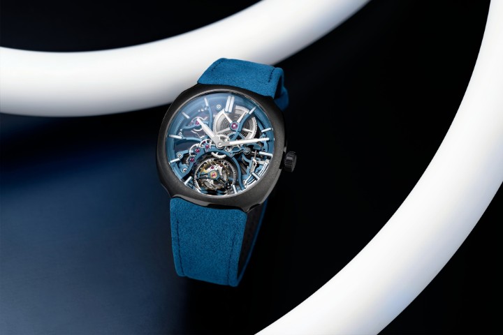 Obrázok z H. Moser & Cie Streamliner Tourbillon Skeleton Ceramic Alpine Limited Edition