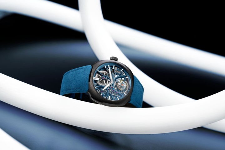 Obrázok z H. Moser & Cie Streamliner Tourbillon Skeleton Ceramic Alpine Limited Edition
