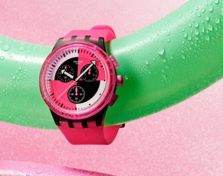 Obrázok z Swatch Fuchsia Lines