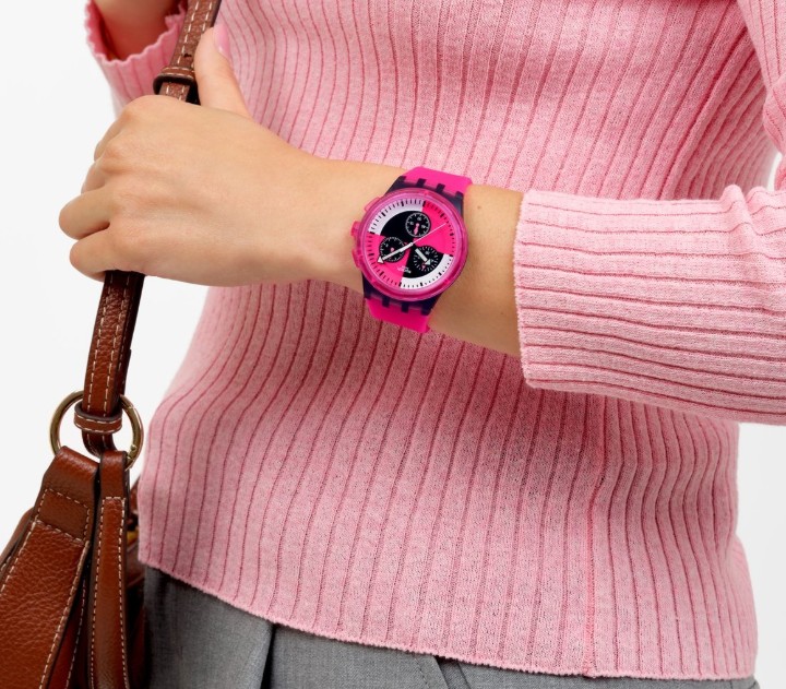 Obrázok z Swatch Fuchsia Lines