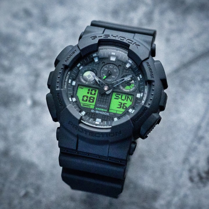 Obrázok z Casio G-Shock Black and Electro Green