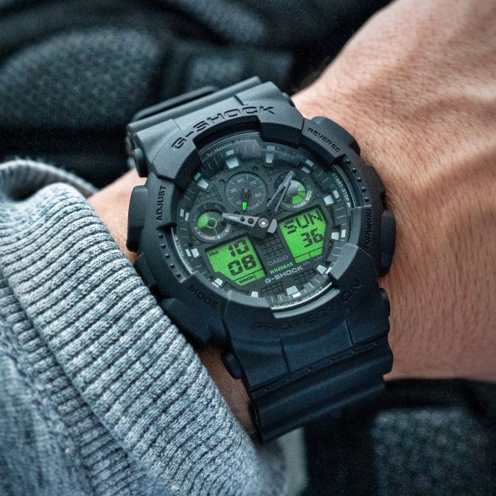 Obrázok z Casio G-Shock Black and Electro Green