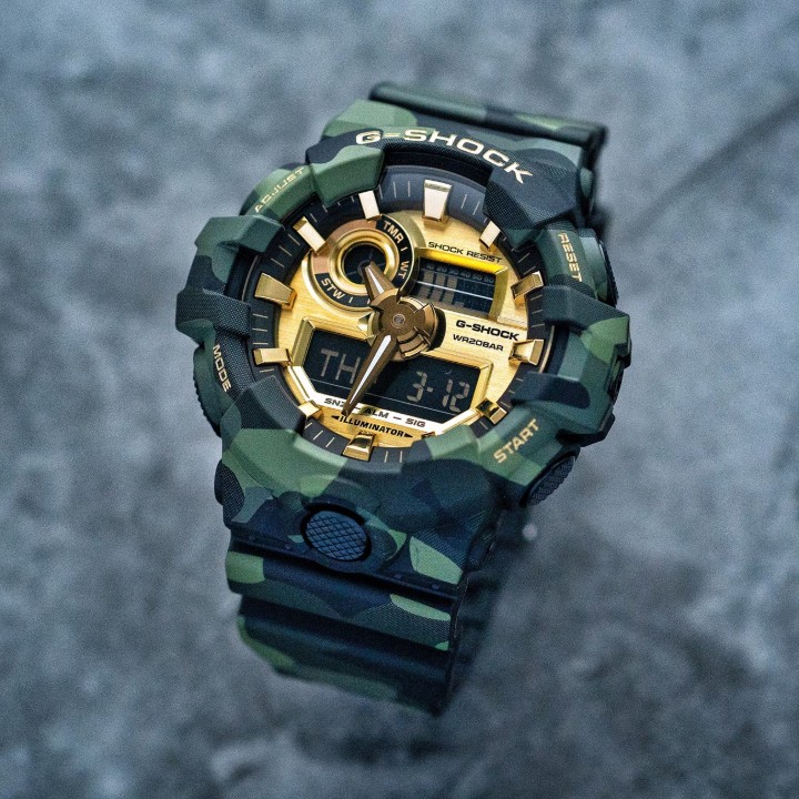 Obrázok z Casio G-Shock Camo and Gold