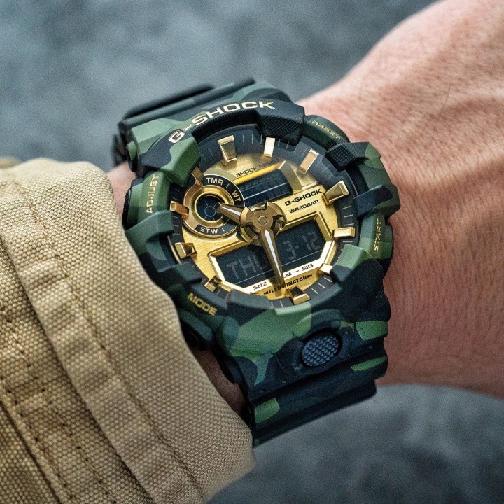 Obrázok z Casio G-Shock Camo and Gold