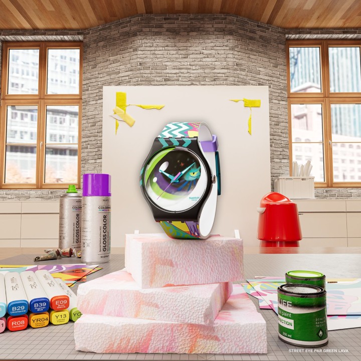 Obrázok z Swatch Art Peace Hotel Street Eye
