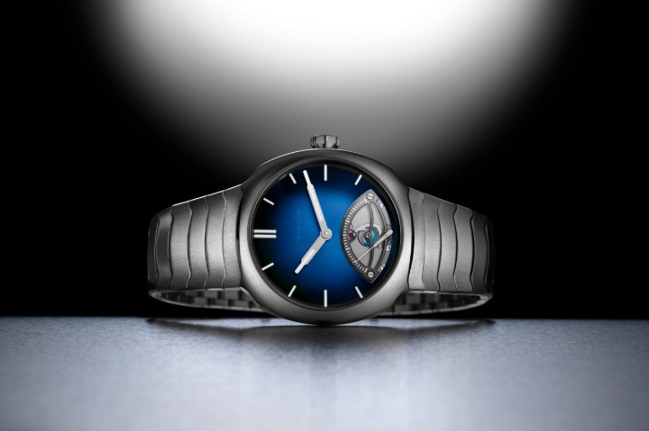 Obrázok z H. Moser & Cie Streamliner Retrograde Funky Blue