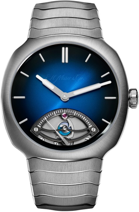 Obrázok z H. Moser & Cie Streamliner Retrograde Funky Blue