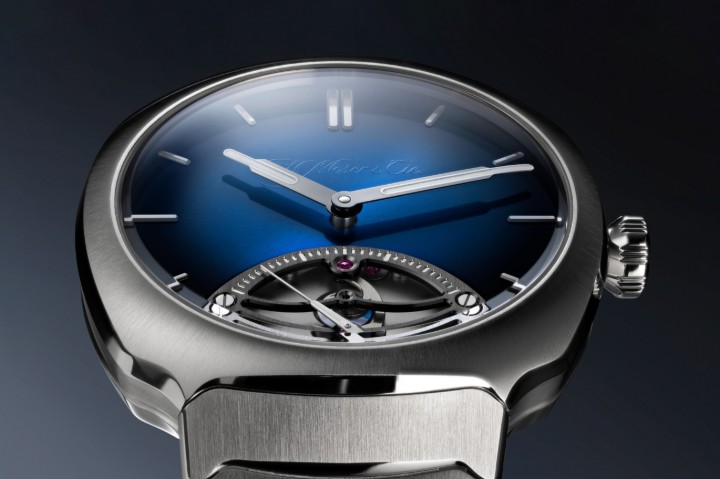 Obrázok z H. Moser & Cie Streamliner Retrograde Funky Blue