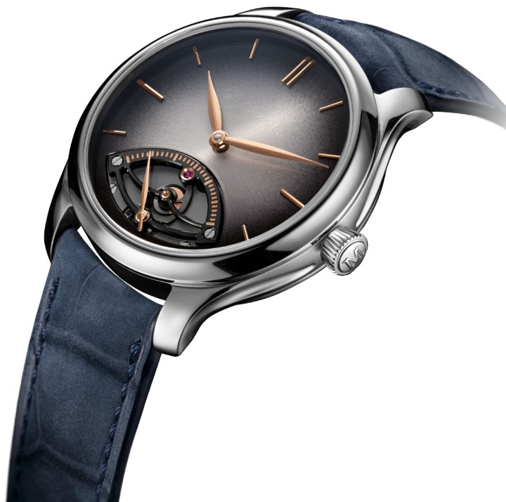 Obrázok z H. Moser & Cie Endeavour Retrograde Grey Fumé