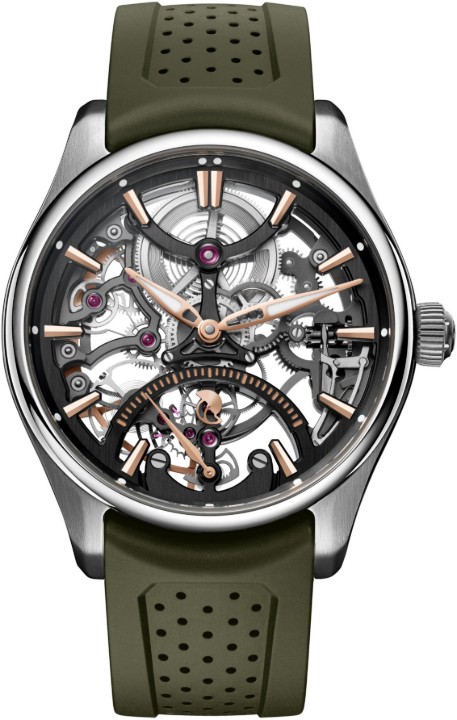 Obrázok z H. Moser & Cie Pioneer Skeleton Retrograde Seconds