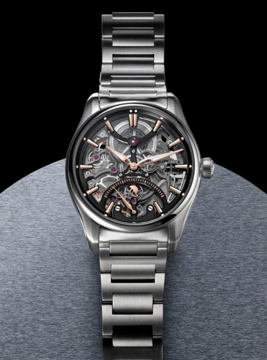 Obrázok z H. Moser & Cie Pioneer Skeleton Retrograde Seconds