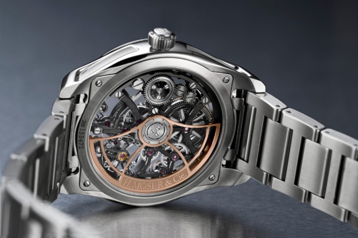 Obrázok z H. Moser & Cie Pioneer Skeleton Retrograde Seconds