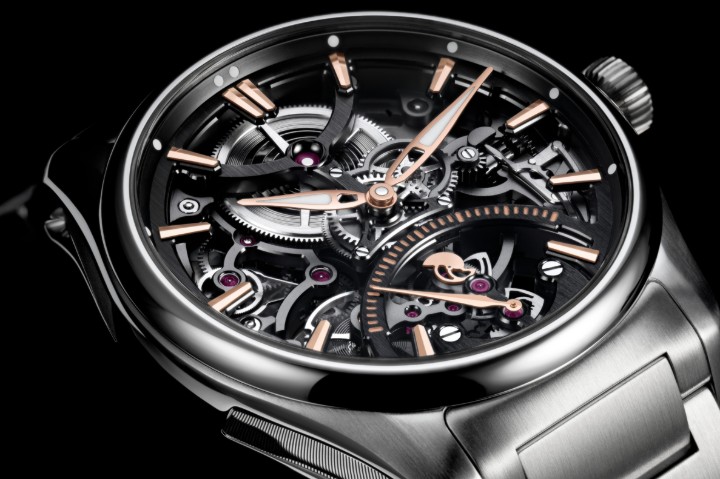 Obrázok z H. Moser & Cie Pioneer Skeleton Retrograde Seconds