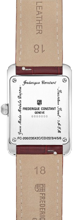 Obrázok z Frederique Constant Classics Carrée Small Seconds