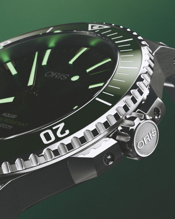 Obrázok z Oris Aquis Date Kelp Forest Limited Edition
