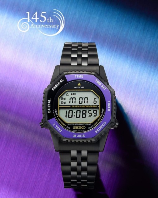 Seiko Rotocall 145th Anniversary Limited Edition  Nové digitálne hodinky Seiko – limitovaná edícia k 145. výročiu vo…